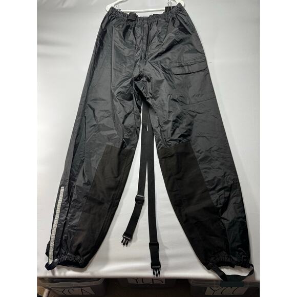 Tour Master Riding Apparel Men's Black Nylon Overall Riding Pants - Size 3XL - Picture 1 of 10